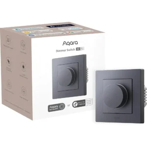 Aqara KD-R01D-G - Regulador de Fluxo luminoso (dimmer) de embutir 230VAC Inteligente (Matter / Thread / Zigbee) - Cinzento