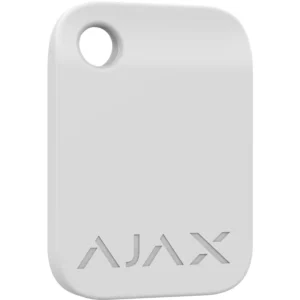 Ajax AJ-TAG-W - Porta-chaves TAG de proximidade por radiofrequência RFID 13.56MHz (Mifare) - Branco