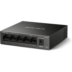 Mercusys MS105GS - Switch 5P Gigabit 10/100/1000Mbps - caixa metálica