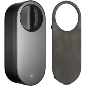 Aqara U200 Lite (EL-D03D) - Fechadura Inteligente com Matter over Thread, NFC e Bluetooth + tampa extra - Preta