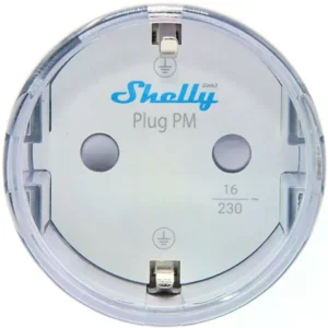 Shelly Plug PM Gen3 - Tomada medição de consumo 230VAC 16A 3680W - Branca