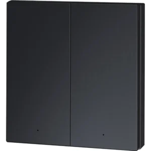 Aqara WRS-R02-G - Interruptor sem fio ZigBee inteligente de 2 botões [H1] - Cinzento