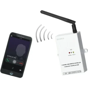 Orno OR-GB-458 - Controlador GSM 4G para controlo de portas