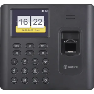 Safire AC3012KEMD-IPW-B - Controlo presença c/ ecrã 2.8'' via impressão digital / cartão EM / Teclado