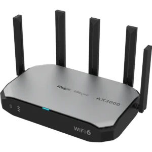 Reyee RG-EG105GW-X - Router Wi-Fi 6 Dual-Band AX3000 (574+2402Mbps) Gerenciável na Cloud