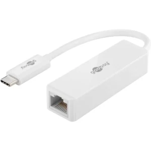 Goobay - Adaptador/conversor USB-C 3.1 macho -> Ethernet RJ45 (8P2C)