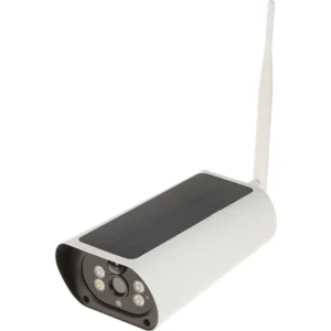 APTI APTI-W21C4G-TUYA - Câmara IP (4G LTE) Bullet 1080p 3.6mm IR 10m c/ bateria, PIR e painel solar (compat. Tuya) - IP67