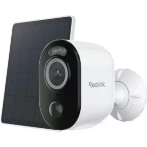 Reolink Argus Series B330 Solar Lite (Argus 3 Pro) - Câmara IP (Wi-Fi) 5MP IR 10m c/ bateria, PIR, Luz LED + Painel Solar - IP65