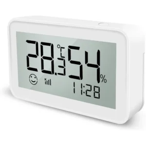 NOUS E6 - Sensor de temperatura e humidade sem fios Zigbee c/ display LCD
