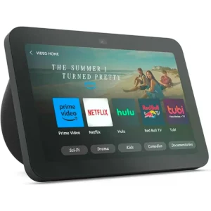 Amazon Echo Show 8 (3rd Gen) - Coluna inteligente com Alexa, câmara de 13MP e display de 8'' - Preto Antracite