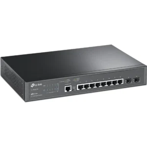 TP-Link TL-SG3210 - Switch 8P + 2SFP Gigabit Gerenciável JetStream L2+, montável em Rack