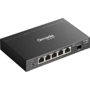 TP-Link SG2206MP - Switch 5P (4x PoE+) + SFP Gigabit 10/100/1000Mbps c/ gestão Omada