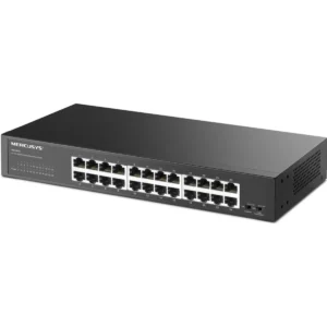 Mercusys MS124GS - Switch 24P Gigabit 10/100/1000Mbps montável em Rack