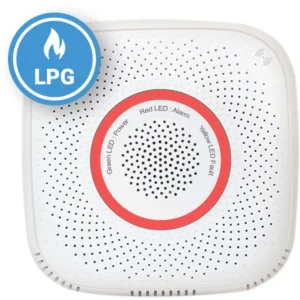 Shelly GAS LPG - Sensor de Gás GPL inteligente WiFi c/ alarme sonoro e luminoso