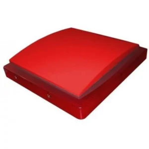 Sirene de incêndio 24VDC 92dB c/ luz vermelha para exterior - VEGA-FIRE