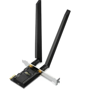 TP-Link AXE5400 - Placa de Rede PCIe Wi-Fi 6E Tri-Band 2402Mbps c/ Bluetooth 5.3