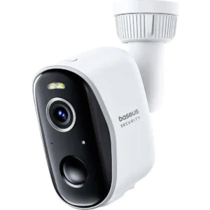 Baseus Security N1 Plus - Câmara IP (Wi-Fi) Bullet 2K 3MP IR com bateria - para HomeStation H1 - IP67