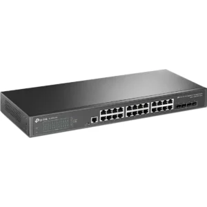 TP-Link SG3428X-M2 - Switch 24P Gigabit + 4x SFP+ 10Gbps Gerenciável Jetstream L2+, montável em Rack