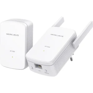 Mercusys MP510 KIT - Kit 2 Adaptadores PowerLine Gigabit AV1000 WiFi N300