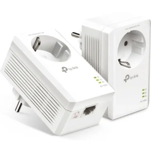 TP-Link TL-PA7017P KIT - Kit 2 Adaptadores PowerLine AV1000 Gigabit c/ PassThrough