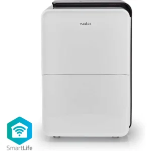 Nedis DEHU30WTW - Desumidificador portátil inteligente WiFi Smart Life 30L/dia (20m²)