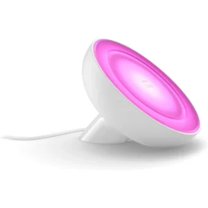 Philips Hue White and color ambiance Bloom table lamp - Candeeiro de mesa inteligente BT/Zigbee RGB+W CCT (2000-6500K) 6W 500lm - Branco