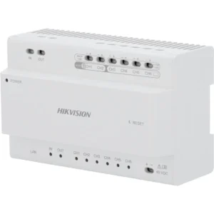 Hikvision DS-KAD7060EY - Distribuidor para edifícios p/ Videoporteiros modulares 2 fios HD (2+4 canais)