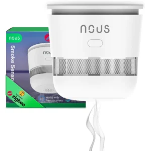 NOUS E8 - Detetor de Fumo Zigbee com Alarme Sonoro