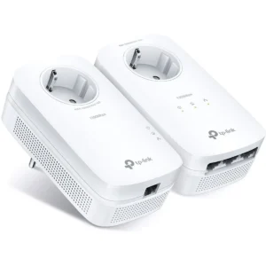 TP-Link TL-PA8033P - Kit 2 adaptadores Powerline 1300 Mbps c/ Passthrough