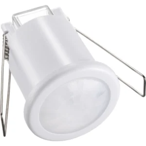 Electra e10.1 - Mini-detector de movimento PIR Crepuscular 360º FLAT 800/400W IP20 - p/ encastrar (Ø41mm)