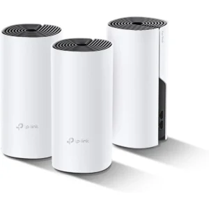 TP-Link Deco-P9(3-pack) - Sistema Mesh híbrido Wi-Fi 5 AC1200 com Powerline AV1000 [560m²] - (Pack 3 Unid.)