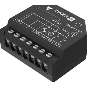 Ezviz T36WM - Módulo interruptor para automação WiFi 100/240V AC 2 canais 10A c/ medição de energia