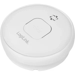 Logilink SC0016 - Detector/alarme de fumo fotoelétrico 85dB c/ pilha não substituível (10 anos)