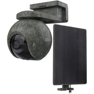 Ezviz Kit EB8 Pro Ranger - Câmara IP (4G LTE / Wi-Fi) Pan/Tilt 4K 4mm + Painel Solar 8W - IP65
