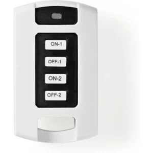 Nedis RFRC220WT - Comando à distância compacto para dispositivos inteligentes RF - 2 canais