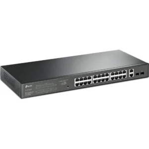 TP-Link TL-SG1428PE - Switch 26P (24PoE+) + 2 SPF Gigabit Easy Smart - montável em Rack