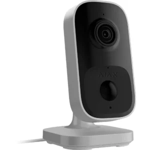 Ajax AJ-INDOORCAM-4-W - Câmara IP (Wi-Fi) 4MP c/ IR 8m e sensor PIR - p/ interior - Branca