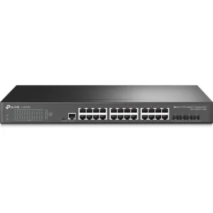 TP-Link TL-SG3428X - Switch 24P Gigabit + 4SFP+ 10Gbps Gerenciável JetStream L2+, montável em Rack