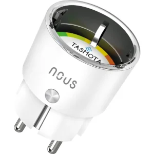 NOUS A1T - Tomada inteligente Wifi c/ medidor de consumo 230VAC 16A 3680W (c/ Tasmota)