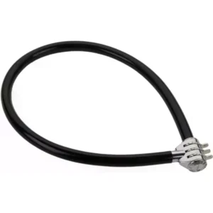 Master Lock 8631 - Cadeado de bicicleta c/ cabo de aço e código fixo - 55cm