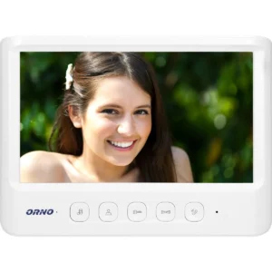 Orno OR-VID-MC-1059MV/W - Monitor adicional para videoporteiro 7'' (096-9003) - branco
