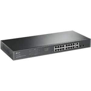TP-Link TL-SG1218MPE - Switch 18P (16PoE+) + 2 SPF Gigabit Easy Smart - montável em Rack