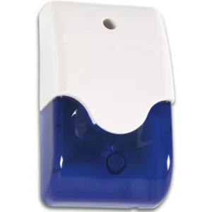 Blow - Sirene 110dB com luz LED estroboscópica azul