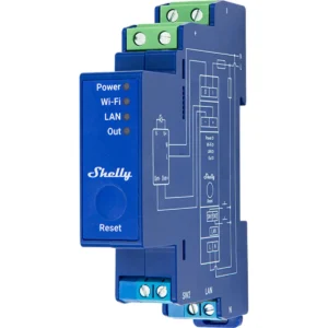 Shelly Pro Dimmer 0/1-10V PM - Módulo controlador inteligente WiFi para Dimmer 0/1-10V c/ medição do consumo