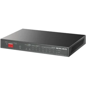 Mercusys MS110GMP - Switch 10P Gigabit (8 Portas PoE+ + 2 Portas Uplink)