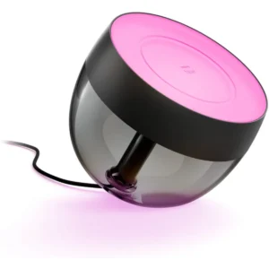 Philips Hue White and color ambiance Iris table lamp - Candeeiro de mesa inteligente BT/Zigbee RGB+W CCT (2000-6500K) 8.1W 570lm - Preto