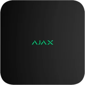 Ajax AJ-NVR108-B - Gravador de Vídeo NVR p/ câmaras IP até 8Mpx - 8 canais - Preto