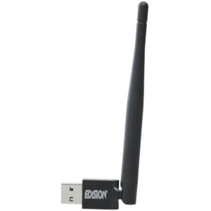 Edision - Adaptador USB2.0 Wi-Fi c/ antena inclinável Edi-Mega - 150Mps