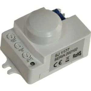 Sensor de movimento por micro-ondas 230VAC 100W