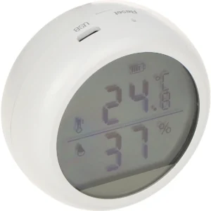 ATLO THD1-TUYA - Monitorizador de temperatura e humidade c/ termostato (compatível c/ Tuya)